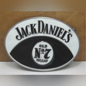 Jack Daniels Whiskey Old No. 7 Silver Oval OR Barrels Belt Buckle Choose Style